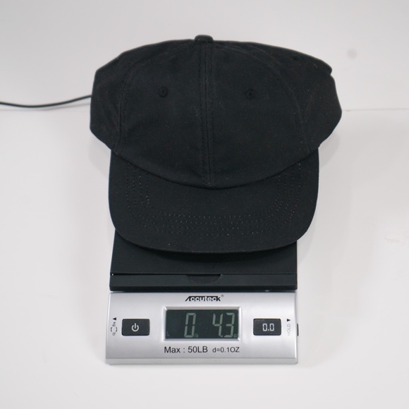 NWT Waterproof Oilskin Cotton Baseball Cap - Handmade - Black - Picture 13 of 15